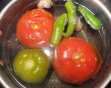 A picture of step 3 of Cecina with Pot Beans and Tomato Salsa.