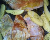 Foto del paso 1 de la receta: Pata muslo con papa al horno