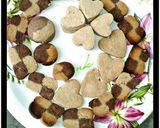 A picture of step 9 of Homemade atta cookies/biscuits baked in kadai.