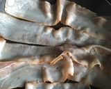 Foto del paso 1 de la receta: Ejotes salteados con tocino