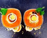 A picture of step 5 of Ragda Patties.