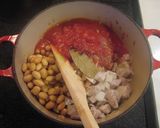 A picture of step 4 of Pork and Beans.
