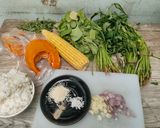 Foto langkah ke 1 dari resep Bubur Manado Homemade.