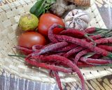 Foto langkah ke 1 dari resep Terong Bumbu Ayam Rica".