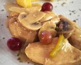 Foto del paso 5 de la receta Tiritas de pollo al vino con champiñones