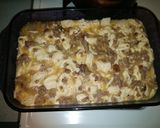A picture of step 5 of Sausage biscuits eggs casserole.