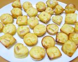 A picture of step 8 of Apple Cheesecakes for Christmas.