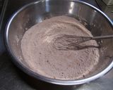 A picture of step 2 of Chewy Chocolate Crepes.