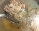 A picture of step 1 of Rich Rice with Chicken.