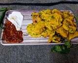 बथुए की पकोड़ी (bathuye ki pakodi recipe in Hindi) रेसिपी चरण 6 फोटो