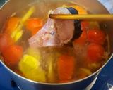 Hình bước làm 5 của món Canh chua cá lóc