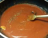 A picture of step 4 of Pizzaiola Escalopes.