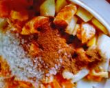 A picture of step 3 of Fruit chaat.