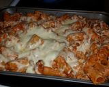 A picture of step 9 of Cheesy baked ziti.