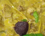 Gambar langkah 5 resipi Gulai Ayam Kerisik.
