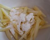 A picture of step 1 of Honey chilli potato.