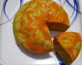🇮🇳 तिरंगा केक 🇮🇳 (tiranga cake recipe in Hindi) रेसिपी चरण 5 फोटो