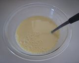 A picture of step 2 of Orange Sherbet.