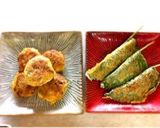 A picture of step 9 of That Wonderful Egoma Aroma! Egoma Leaf Wraps with Pork.