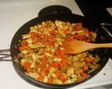 A picture of step 3 of Chickpea Curry in Tomato Sauce.