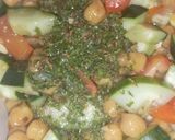 A picture of step 7 of Chickpea salad.