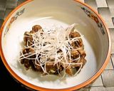 A picture of step 9 of Chicken Gizzards Panfried with Leek-Salt Sauce.