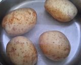 A picture of step 2 of Sig's German Oven Potato Cake.