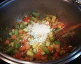 Foto del paso 4 de la receta Habas y guisantes con verduras y arroz - veggie