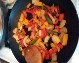 A picture of step 6 of Sweet and Spicy Chicken Stir-fry.