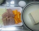 A picture of step 1 of Okinawan Stir-Fry: Tofu Champuru.