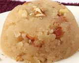 A picture of step 9 of Suji (Rava) halwa.