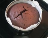 A picture of step 6 of No Meringue Necessary Easy Rich Gateau au Chocolat (Chocolate Cake).