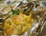 A picture of step 5 of Salmon with Creamy Egg and Mayonnaise.