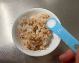 A picture of step 1 of Japanese Bonito Flake Onigiri.