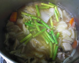 A picture of step 7 of Autumn-Winter Exclusive - Taro Yam Curry with Chinese Cabbage and Mushrooms.