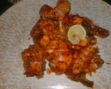 A picture of step 4 of Sukha Kadai Chicken.