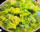 A picture of step 2 of Broccoli Salad.