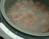 Foto langkah ke 4 dari resep Cilok Kornet Magicom.