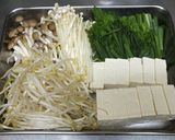 A picture of step 2 of Kimchi Hot Pot.