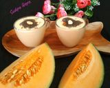 A picture of step 4 of Musk Melon Shake.