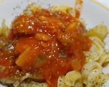 Foto del paso 2 de la receta: Capeleti de carne con salsa de pisto