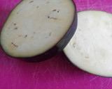Foto del paso 1 de la receta: Huevo nube con edemame y berenjena