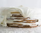 A picture of step 6 of Russian honey cake.