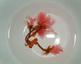 A picture of step 1 of Simple Chawan-mushi (Steamed Egg Custard) with Cherry Blossoms & Fava Beans.