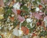 Foto del paso 10 de la receta: Tarta Multicolor de jamón y verduras 😍😍😍❤