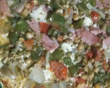 Foto del paso 10 de la receta: Tarta Multicolor de jamón y verduras 😍😍😍❤