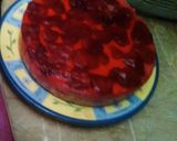 A picture of step 3 of Strawberry China grass cake.