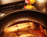 A picture of step 3 of Easy Soy Sauce Flavored Flounder in a Frying Pan.