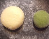 A picture of step 6 of Rolled Matcha Bread with Sweet Potatoes and Adzuki.