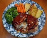 Foto langkah ke 6 dari resep Hambagu (Hamburg Steak ala Jepang).